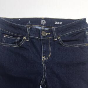 AUTHENTIC AMERICAN Womens 3 Skinny Blue Jeans